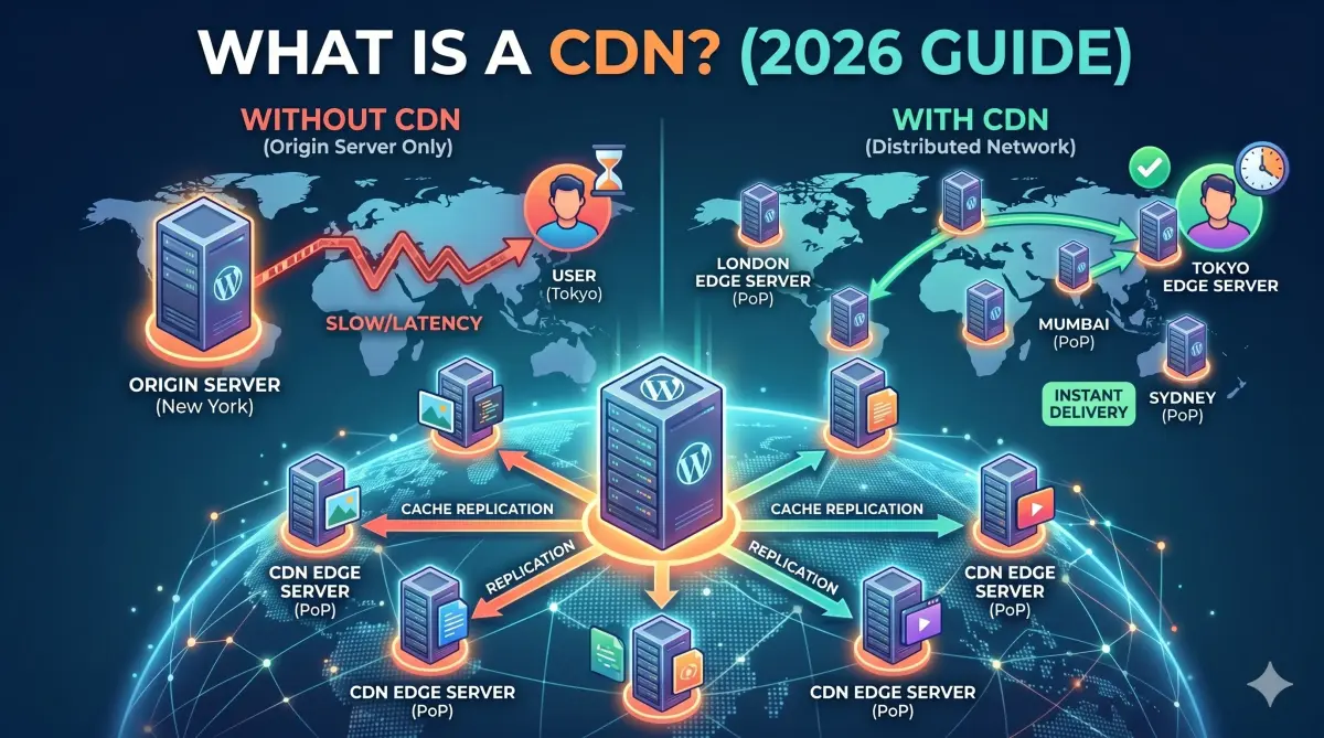 What is a CDN (Content Delivery Network)? And Why Your Website Needs One in 2026