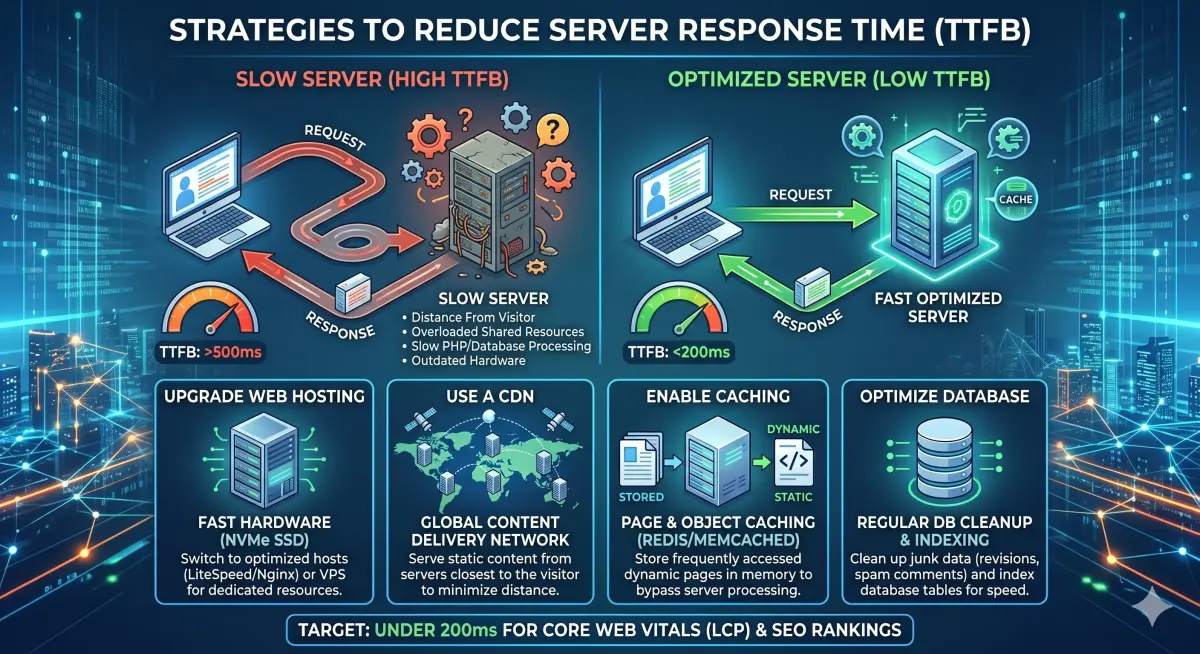 How to Reduce Server Response Time (TTFB) in 2026: The Ultimate Guide