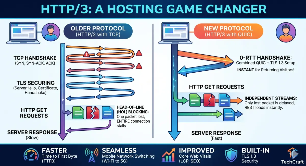 What is HTTP/3 and Why It Matters for Web Hosting in 2026